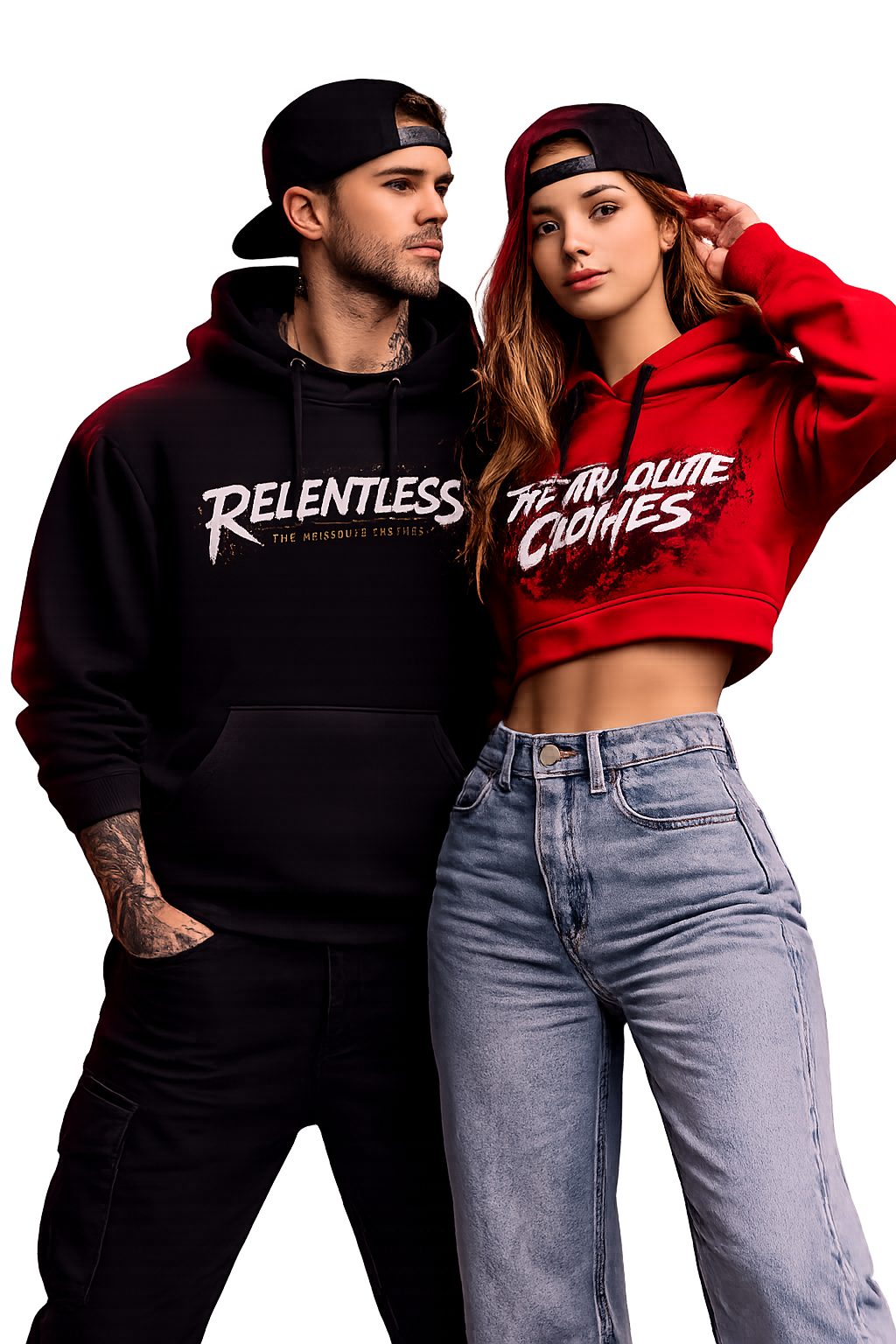 Look principal de la colección streetwear